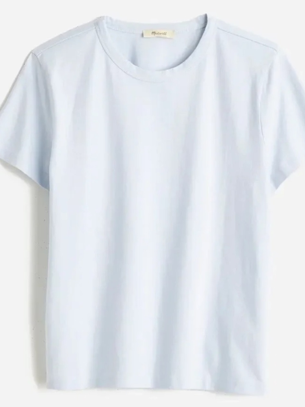 Madewell Women’s Light Blue Crewneck T-Shirt